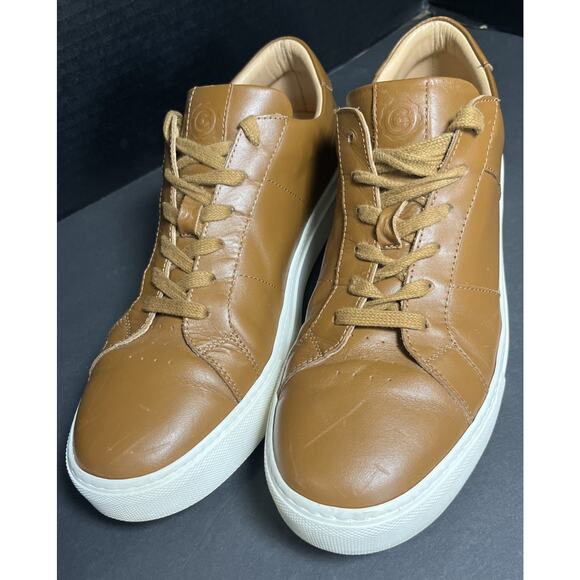 Greats Brooklyn Royale Brown Leather Shoes, Made in Italy, Mens US size 12 main image 8